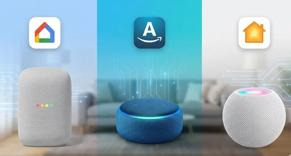 Google Home vs Alexa vs HomeKit: ¿Cuál elegir en 2026?