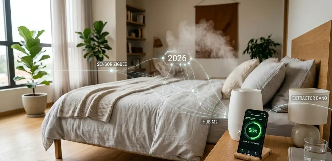 Automatizar el Nivel de Humedad Ambiental: Salud y Domótica 2026