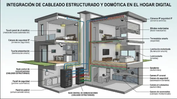 Cableado estructurado para domótica: qué cables pasar en una reforma