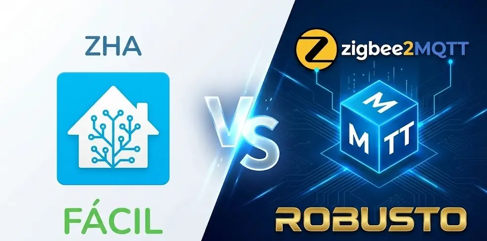 ZHA vs Zigbee2MQTT: ¿Cuál elegir para Home Assistant en 2026?
