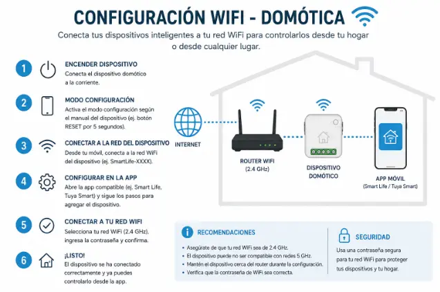 Cómo configurar el WiFi para domótica y evitar desconexiones