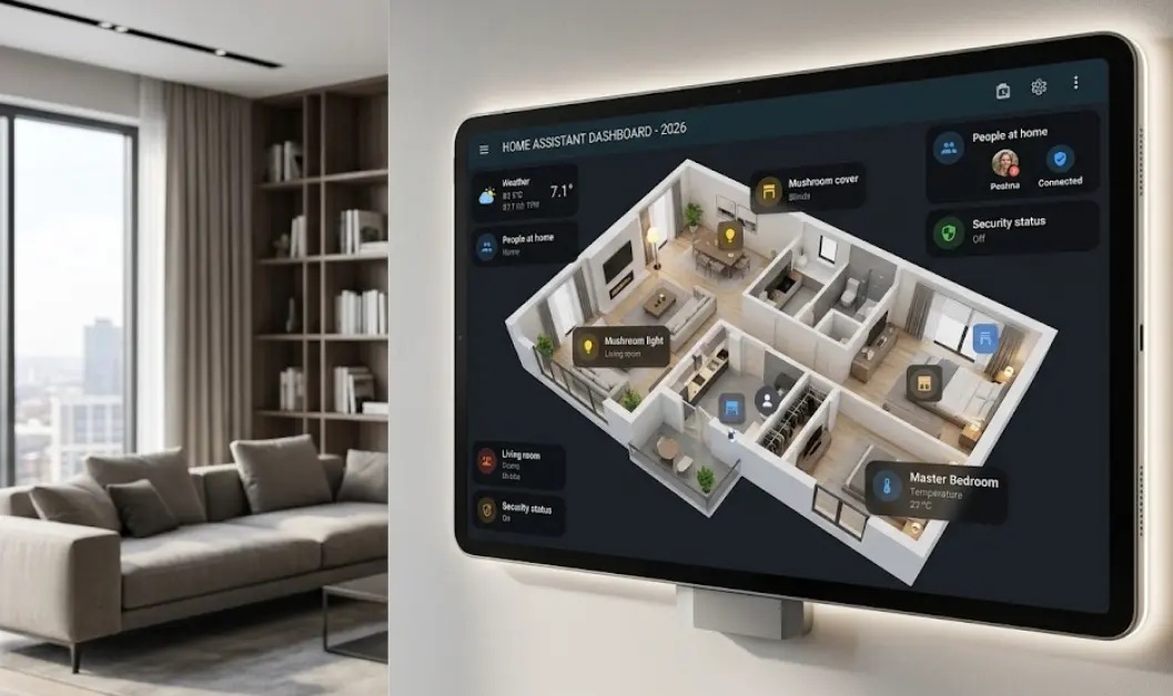Cómo Crear Dashboards y Planos 3D en Home Assistant (2026)
