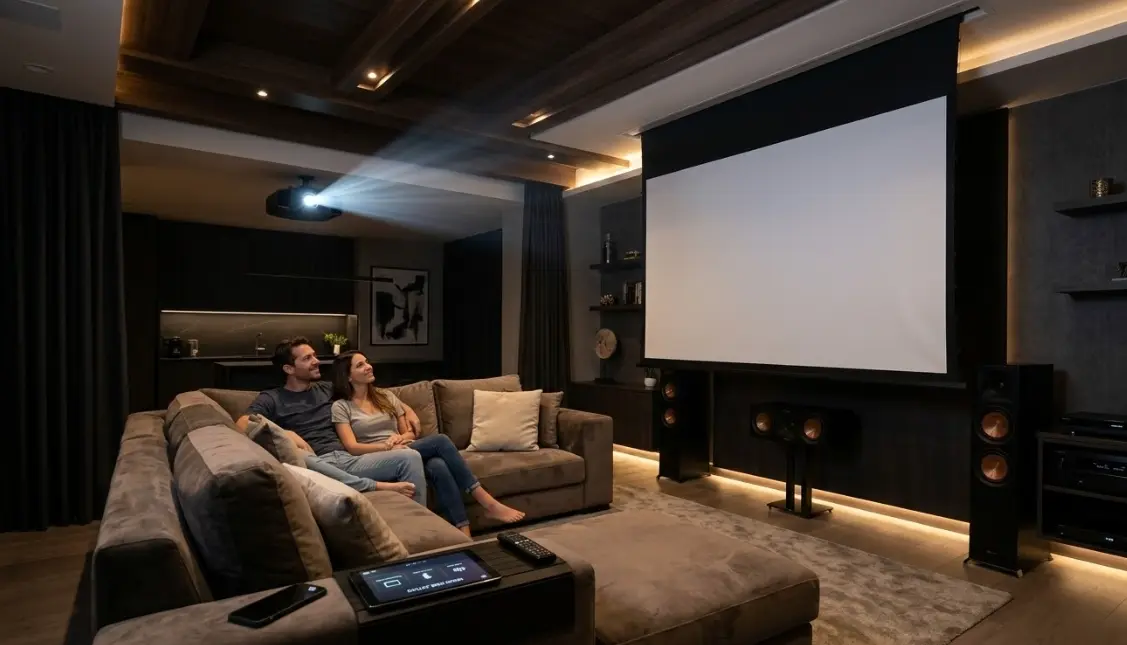 Cómo Domotizar una Pantalla de Proyector (Guía 2026)