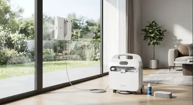 Robot limpiacristales Ecovacs Winbot W2S Omni con estación multifunción