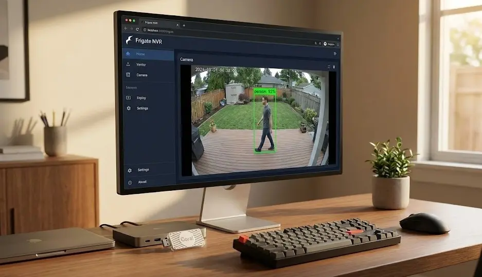 Frigate NVR y Coral TPU: Guía de Detección IA Local