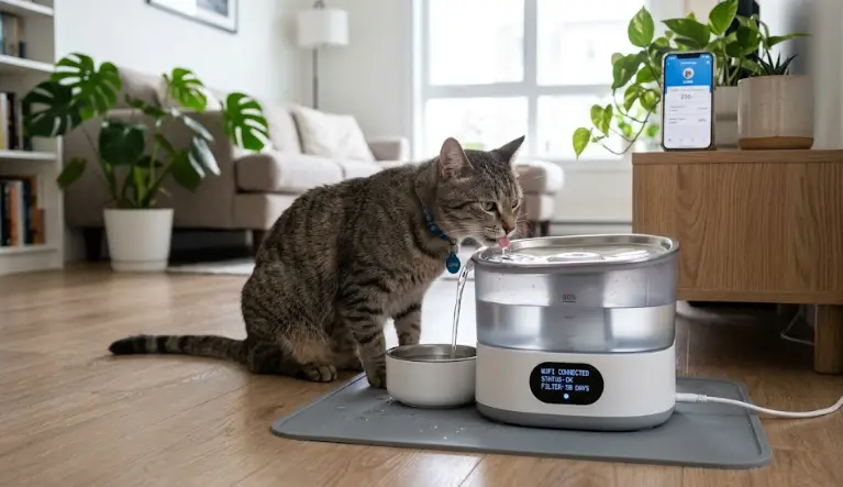 Mejores Fuentes de Agua Inteligentes para Gatos en 2026: Guía Completa