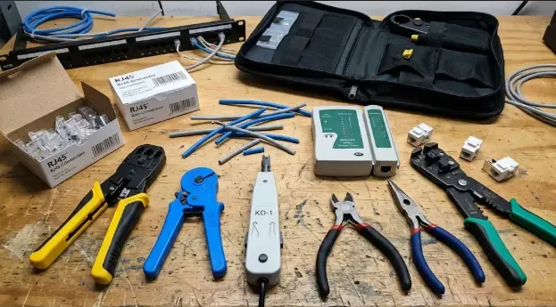 Herramientas para instalación de cableado estructurado