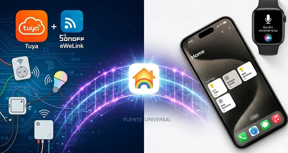 Homebridge y HomeKit: Añade Tuya y Sonoff a Apple fácilmente