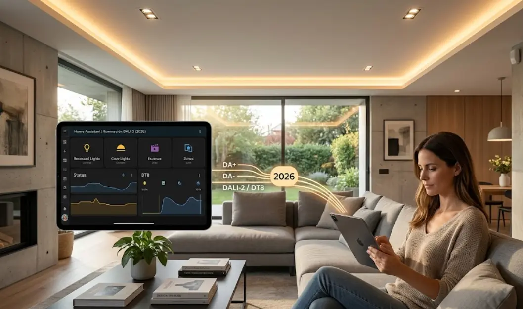 Protocolo DALI: Control de Iluminación Profesional en tu Smart Home