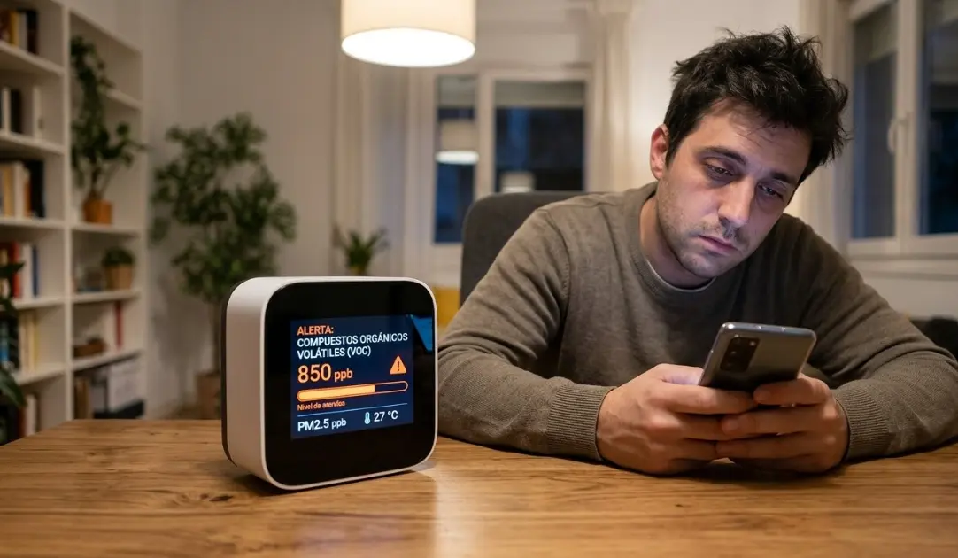 Sensores de Calidad del Aire VOC: Guía Domótica 2026