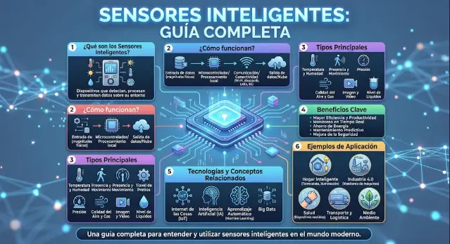 Sensores inteligentes para casa: guía de tipos, compra e instalación