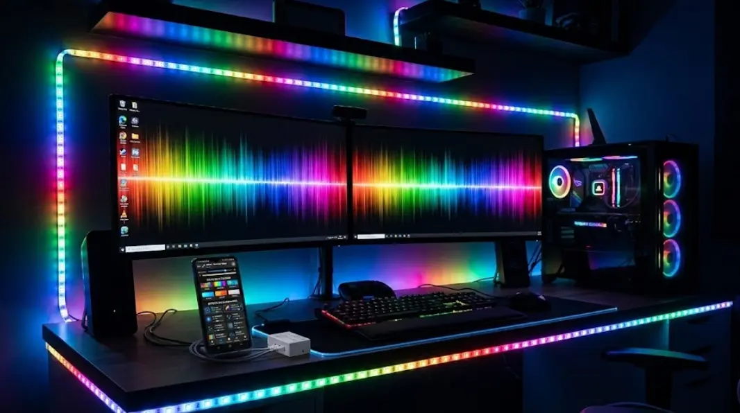 Controladores y Tiras LED Direccionables WLED: Guía (2026)