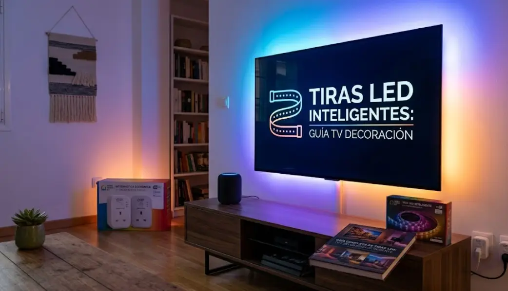 Tiras LED Inteligentes 2026: Guía Definitiva para TV, Decoración y Automatizaciones (Govee, Philips Hue, TP-Link, WLED)