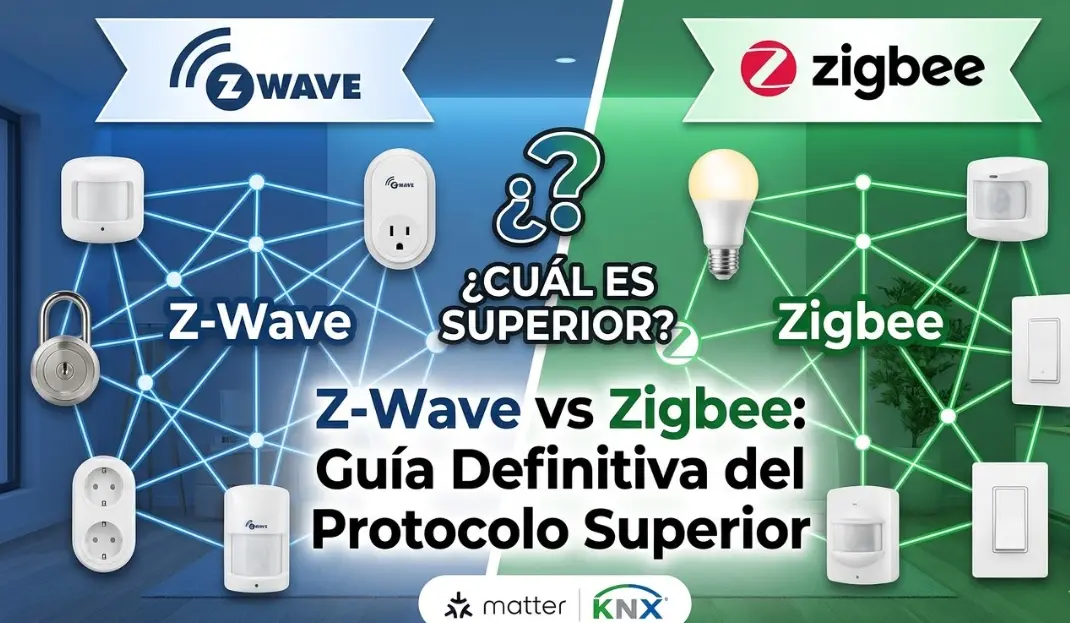 Z-Wave vs Zigbee: Guía Definitiva del Protocolo Superior